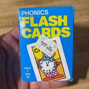 Vintage Phonics Flash Cards - Hoyle Products